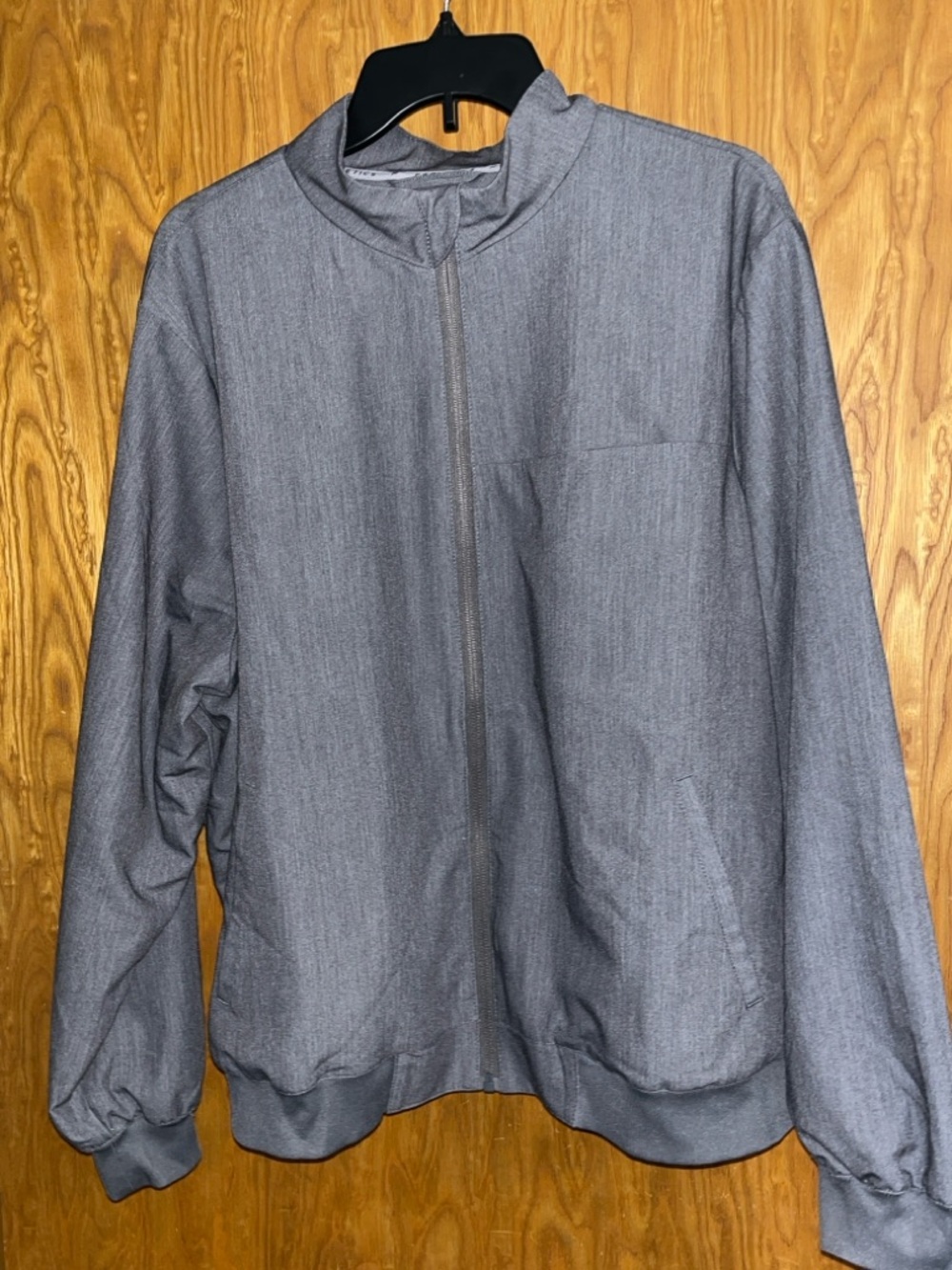 Fabletics Gray Bomber Jacket